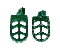 para Kawasaki para KX125 para KX250 1988-1996 para KX500 para KX 500 1988-2004 Reposapiés Motocicleta Clavijas Pie Pedal Reposapiés Delanteros(Verde)