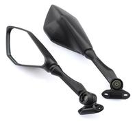 Para Kawasaki Para Ninja 300 250 400 Para EX400 Para EX300 2011 2013-2018 Espejos Retrovisores Motocicleta Espejo Lateral retrovisor plegable moto(Short clear lens)