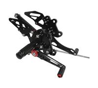 para Kawasaki para Ninja 300 EX300 Z300 2013 2014 2015 2016 2017 Juegos Traseros Ajustables para Jinete Reposapiés Clavijas