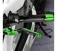 para Kawasaki para Ninja 650 2017-2022 Palanca De Freno De Motocicleta Juego De Palanca De Embrague Palancas Protectoras De Manija Plegable Ajustable Freno Corto Ajustable(N)