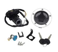 Para Kawasaki Para Ninja Z800 ZX6R ZX600 ZX636 ZX10R ZX14R Kit De Interruptor De Encendido Y Tapa Tanque Combustible Interruptor Encendido Cerradura