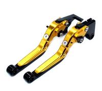 Para Kawasaki Para Z1000 Para Z 1000 Palanca De Embrague Juego De Palanca De Freno Palancas Plegables Ajustables Accesorios De Motocicleta Motocicleta Freno Palanca Embrague(Gold)