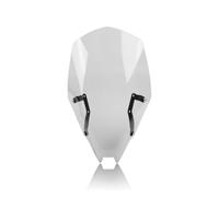 para Kawasaki para Z500 para ABS SE Parabrisas | Kits de soporte de visera de deflectores de aire para motocicleta de turismo(Clear)