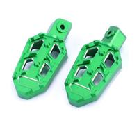 para Kawasaki para Z900 para Z900RS Motocicleta CNC Reposapiés Trasero Delantero Clavijas Extensor Pedal Adaptador Reposapiés Pasajero Reposapiés Delanteros(Rear B Green)