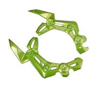 para Kawasaki para Z900 para ZR900F 2017 2018 2019 Accesorios De Motocicleta Marco Cubierta Lateral Panel Carenado Protector De Motor Placa Deslizamiento Motocicleta(Green)
