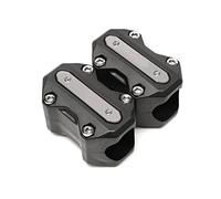 para Kawasaki Z1000 Z1000SX 2011 2018 Universal Motocicleta Parachoques Protector Bloque Motor Crash Bar Guard Block(M Titanium)