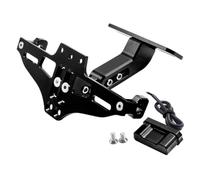 para Kawasaki Z650 para Ninja 650 Urban Tourer Z650RS Soporte De Placa Matrícula Trasera Universal para Motocicleta con Luz