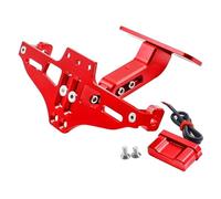 para Kawasaki Z650 para Ninja 650 Urban Tourer Z650RS Soporte De Placa Matrícula Trasera Universal para Motocicleta con Luz