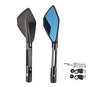 Para Kawasaki Z650 Z650RS NINJA 2016-2019 2020 2021 2022, Espejo Retrovisor Para Motocicleta, Espejo Retrovisor CNC De Aluminio Azul, Espejos Laterales Antideslumbrantes(Negro)