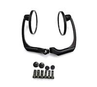 Para Kawasaki Z800 Z900 Z300 Z750 Z750R Universal Retro Redondo 8mm 10mm Espejos Retrovisores Laterales Para Motocicleta(Negro)