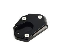 Para Kawasaki Z800 Z900 Z900RS Z1000 Z1000R ER6F ER6N ZX6R ZX10R, Pie De Motocicleta, Soporte Lateral, Placa De Soporte, Placa Ampliadora, Placa De Soporte CNC(Negro)