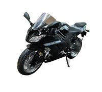 Para Kawasaki ZX-6R 1:12 Metal Die-casting Modelo De Motocicleta Simulación Coche Deportes Bicicleta Edición Coleccionista Vehículo Recuerdos Colección Adornos(Black)