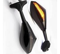 para Kawasaki ZX-9R / ZX-9 ZX10R ZX12R ZX14 ZZR1400 Espejos Laterales Traseros De Motocicleta Espejo Señales Giro Integrado para Bicicleta Calle