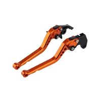 Para Kawasaki ZX1400 ZX14R para ZZR1400 para GTR1400 2006-2016 2017 manija de motocicleta palanca embrague freno largo/corto Palanca Freno Moto(Long orange)