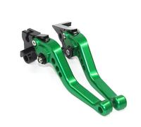 para Kawasaki ZX4R ZX4RR 2023-2025 Z900 2019-2024 para Ninja 650 2017-2024 Z650RS Palancas de Embrague de Freno Palancas de manija Freno Corto Ajustable(Green 147MM)