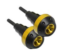 Para Kawasaki ZX6R Z1000 2017-2023 Deslizador De Marco De Motocicleta Parachoques Lateral Protector Contra Caídas Protección control deslizante(Gold18)