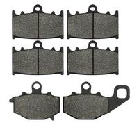 Para Kawasaki ZX6R ZX 6R ZX600F ZX9R ZX900 Para Ninja 900 1994-1997 Para 600 Para ZX6 1993-1995 Pastillas Freno Disco Delanteras Pastillas freno Moto(FRONT AND REAR)