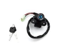 Para Kawasaki ZX6R ZX9R ZX7R ZX7RR ZZR400 ZZR600 ZXR400 750 ZX900 Interruptor Encendido Moto Combustible Gasolina Juego Llave Bloqueo Asiento Cerradura Encendido(Ignition Switch Lock)