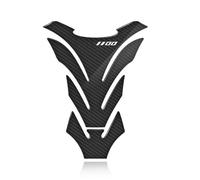 para Kawasaki ZZ-R1100 ZZR 1100 Almohadilla Protectora De Tanque Combustible para Motocicleta Pegatina Fibra Carbono 3D