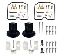Para Kawasaki ZZR250 para NINJA 250R GPX250R EX250-F Kit de reparación de carburador con piezas de corte de aire flotador de diafragma de émbolo Reemplazo del carburador(G)