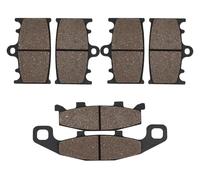 Para Kawasaki ZZR400 ZZR 400 ZX400 1990 1991 1992 Para ZX600 ZX 600 ZX6-1993 Pastillas Freno Disco Delanteras Traseras Motocicleta Pastillas freno Moto(FRONT AND REAR)