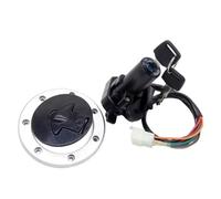 para Kawasaki ZZR400 ZZR600 ZXR400/750 para Ninja ZX7R ZX-7RR ZX9R Bloqueo Interruptor Encendido Moto Tapa Tanque Combustible Llave Bloqueo Cerradura Interruptor Llave Encendido
