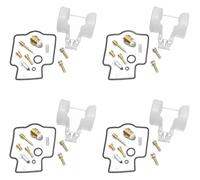 para Kawaskai ZX600 ZZR600 1990-1995 Kit De Reparación Carburador Motocicleta Flotador Diafragma Émbolo Asiento Aguja Carburador Repuesto Moto(4 Repair Float)