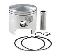 Para KDX200 1989-2006 Road Passion Partes Moto Road Passion Tamaño 66mm ~ 67mm STD ~ +100 Segmentos Pistón Pistón cilindro motocicleta(Oversize25 (66.25))