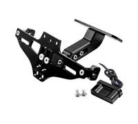 para Keeway RKF 125 RKF125 2018 2019 2020 2021 2022 2023 Soporte De Matrícula Trasera De Motocicleta(Negro)