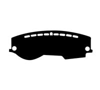 Para Kia K2 2017. Almohadilla Para Salpicadero, Cubiertas Para Salpicadero De Coche, Alfombrilla De Sombreado, Almohadilla De Protección Solar(D-black black line)