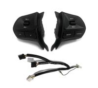 para KIA K2 Rio 2011-2016, Interruptor de Control de Crucero multifunción para automóvil, Volante, Audio, Radio, Volumen, música, botón de Silencio, Botones multifunción en el Volante.