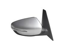 Para Kia Para Carens 2013 2014 2015 2016 2017 2018 Conjuntos De Espejo Retrovisor De Puerta Exterior De Coche 7/8PIN IENQBVL(8pin Right Silver)