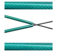 Para Kia Para Ceed Para Cee'd Para XCeed III CD 2018-2023 Capó Delantero Puntales Gas Modificar Soporte Elevación Amortiguador Amortiguador Varilla Pistón Prop Amortiguadores(Green Carbon Fiber)