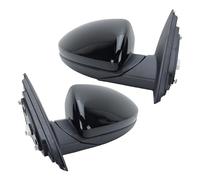 Para Kia Para FORTE Para ERATO Para SHUMA Conjunto Espejo Retrovisor Puerta 3 Pines Negro Manual Plegable Lateral Accesorios Para Automóvil Retrovisor Exterior(1 par)