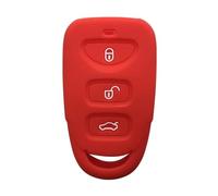 para KIA para Forte para Soul para Rio 3 Funda De Silicona para Llave De Coche Autopartes(Red)