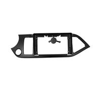 para Kia para Picanto para Mañana 2011+ Fascia Radio Coche Estéreo 2 DIN Panel Unidad Principal Marco Navegación Fascia del Panel de Radio(Volante a la Izquierda)