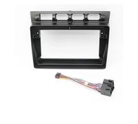 para Kia para Picanto para Morning para Euro para Star 2004-2007 Marco 9 Pulgadas Adaptador Fascia Android Radio Audio Dash Kit Panel Ajuste Carcasa Marco Radio Coche(Frame Cable-B)