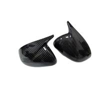 Para Kia Para Rio 2011 2012 2013 2014 2015 2016 2017 Cubierta Espejo Retrovisor Lateral Coche Tapa Alerón Puerta Exterior Caja Visión Cubierta del espejo lateral(With Light Carbon)