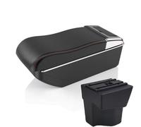 Para Kia Para Rio 3 K2 X-line 2011-2016: Reposabrazos, Consola Central, Guantera Interior De Doble Capa Con Portavasos(A curved red line)