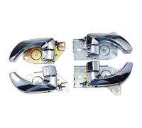 Para KIA Para SORENTO 2003-2009 Manijas Interiores Cromadas Puerta Delanteras Traseras Derechas Izquierdas 826103E011 826203E011 Tirador De Puerta(A SET 4 SIDES)