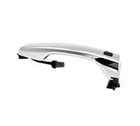 Para Kia Para Sorento 2015 2016 2017 2018 Manija Cromada De Apertura Exterior Delantera Con Botón Vehículo Tiradores Puerta(Silver Left)