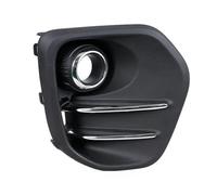 Para Kia Para Sportage KX5 2016-2018 Marco Cubierta Luz Antiniebla Parachoques Delantero 86528-F1000(Matt black,lado derecho)