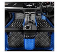 Para Kia Para Telluride Para ON 2020 2021-2023 7 Asientos Duradero Almohadillas Alfombras Piezas Interiores Accesorios Coche Alfombras Protectoras(3PS black with BLUE,RHD)