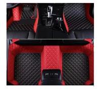 Para Kia Para Telluride Para ON 2020 2021-2023 7 Asientos Duradero Almohadillas Alfombras Piezas Interiores Accesorios Moquetas Antideslizante(3PS black with red,LHD)
