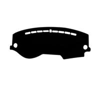 para KIA Rio 3 4 K2 Xline 2017 2018 2019 2020 2021 Alfombrilla para salpicadero Protector de moqueta Parasol (Negro (Borde Negro) lhd)