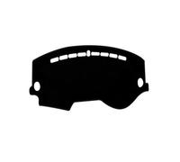 para KIA Rio 3 4 K2 Xline 2017 2018 2019 2020 2021 Alfombrilla para salpicadero Protector de moqueta Parasol (Negro (Borde Negro) RHD)