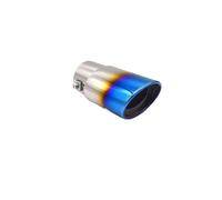 Para Kia Universal Cromo Acero Inoxidable Silenciador Escape Punta Cola Garganta Garganta Cola Coche(1 piece 13)