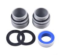 para Kit adaptador de piscina sobre el suelo, conecta manguera de 40 mm a tomas de entrada de filtro de 1 1/2 pulgadas compatibles con piscinas para Intex (2 adaptadores + 1 cinturón)