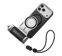 Para kit de agarre maestro, para iPhone 18 Pro Max con 3200 mAh para | Agarre ergonómico ABS, obturador de 2 etapas, soporte EIS 4K 60Fps, incluye funda y correa, para vloggers