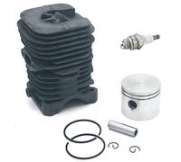 para Kit de pistón Cilindro 41,1 mm para Partner 33 350 351 352 370 371 382 390 391 401 para Fórmula 400 420 421 422 PN 530 01 25-52 03